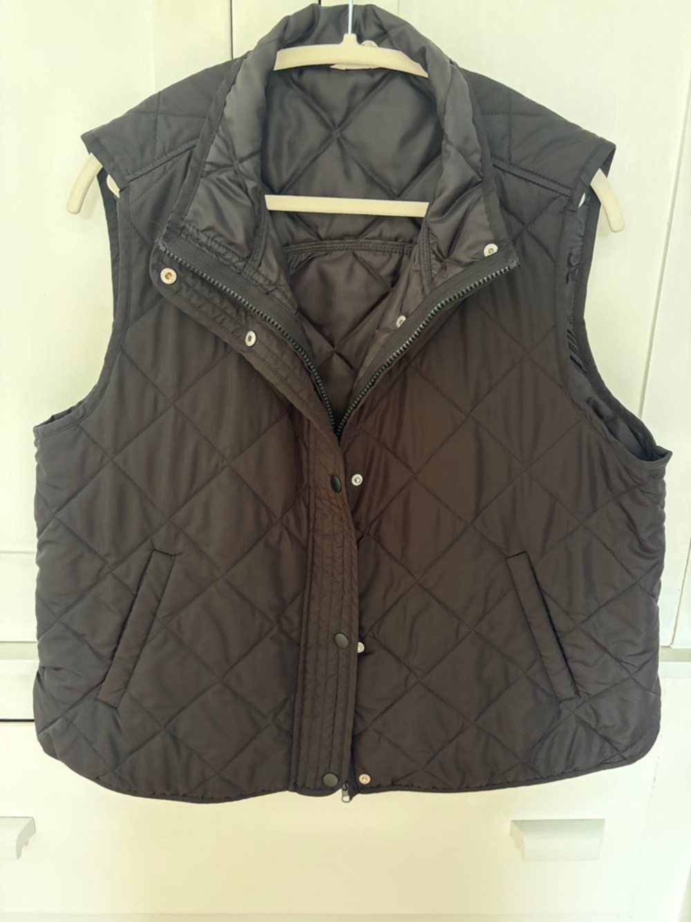 Maurices Quilted Sleeveless Puffer Vest - Dark Brown